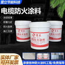 定制电缆防火涂料保温隔音降噪涂料防火漆隧道电缆防火涂料供应