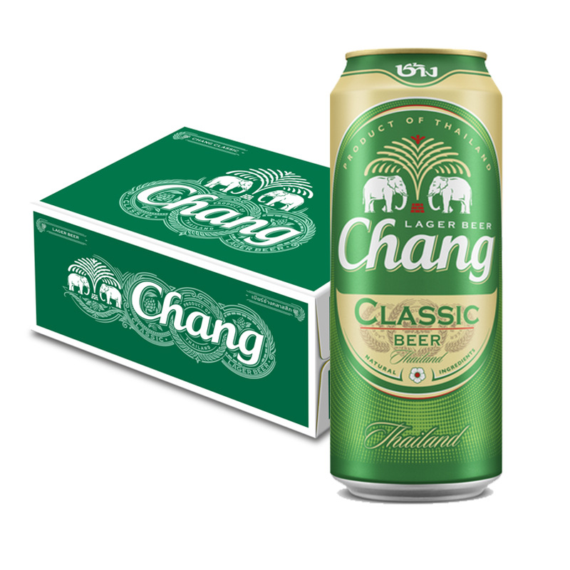泰国进口泰象牌chang beer啤酒大麦芽拉格黄啤清爽型