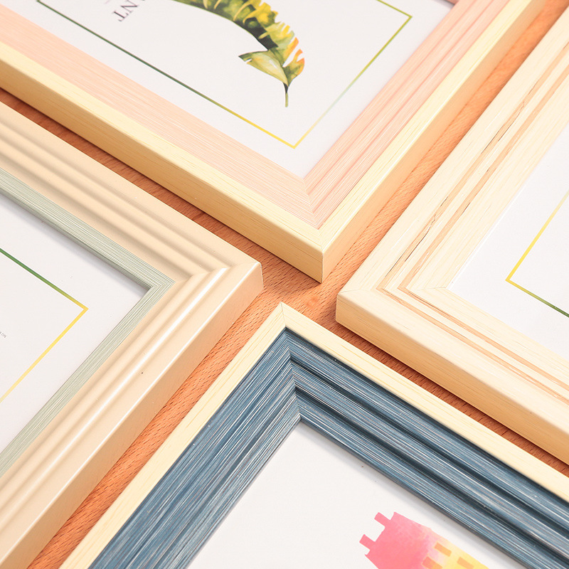 5678寸欧式木质相框摆台简约画框相册摆件复古小清新像框架