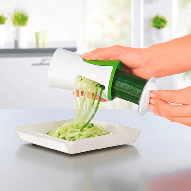 multifunctional sprial grater funnel vegetable shredder grater filament cutter carrot cucumber shredding machine