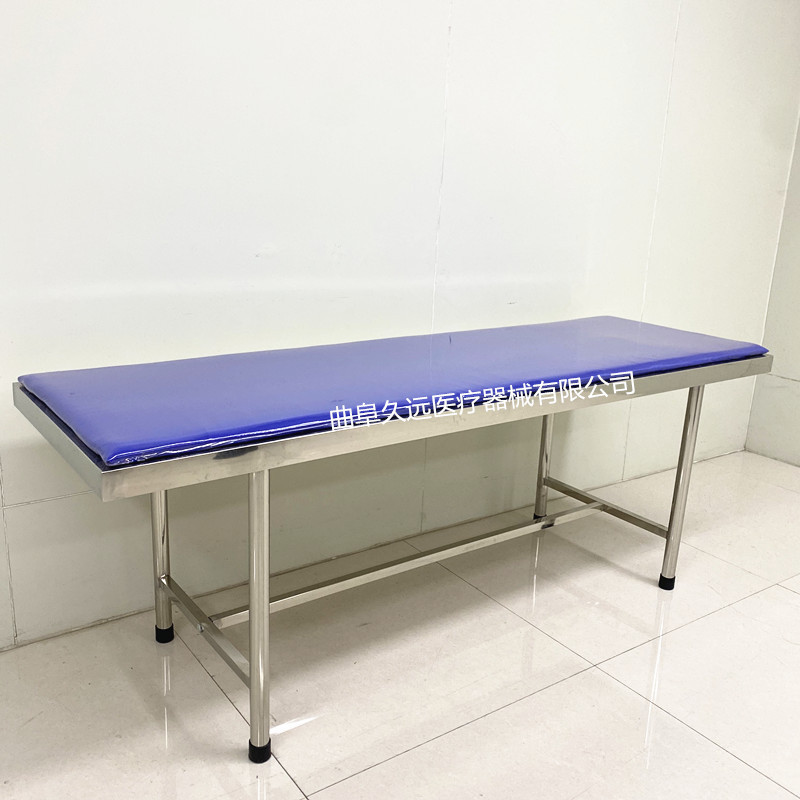 医用钢制诊查床不锈钢按摩床 医院门诊科室检查床 起背诊查床