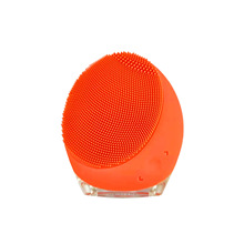 食品级硅胶超声波洁面按摩仪LED光疗提拉紧致深层清洁洗脸刷