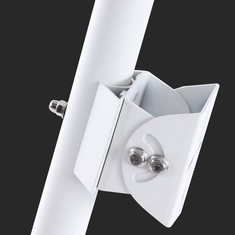 l型双枪位监控支架 室内外酒店自由调节立装壁装铝合金摄像头支架