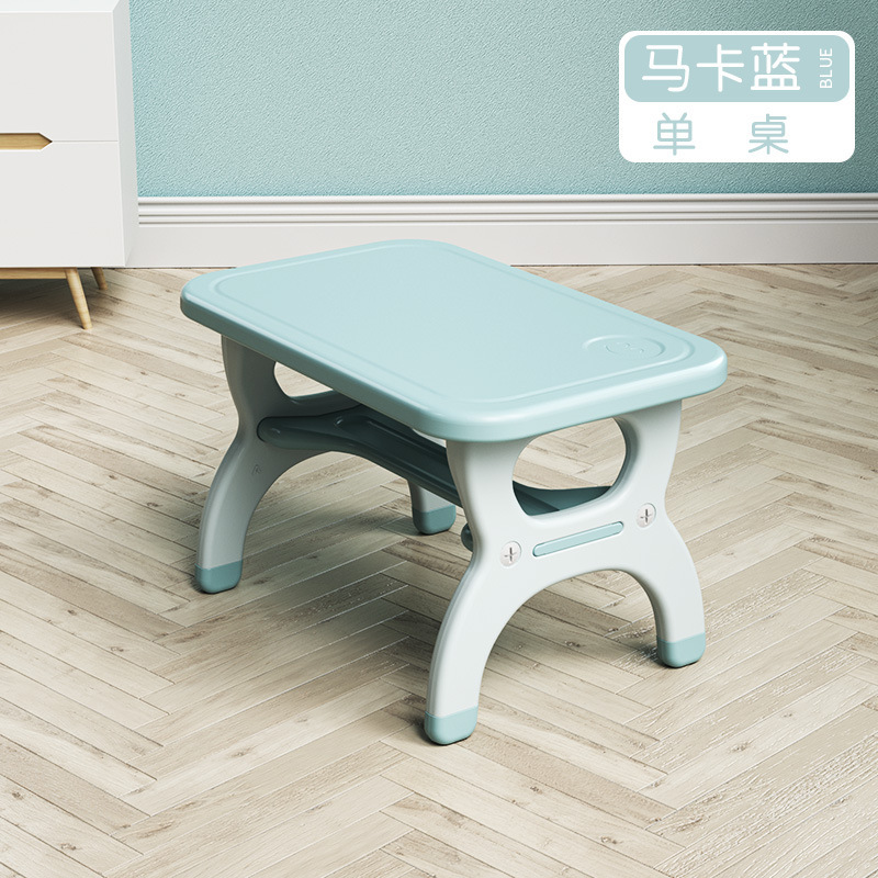 Children's Learning Combination of Paintings Painting Table Plastic Table Kindergarten Thickened Table and Chair Set Baby Learning Toys Gaming Table