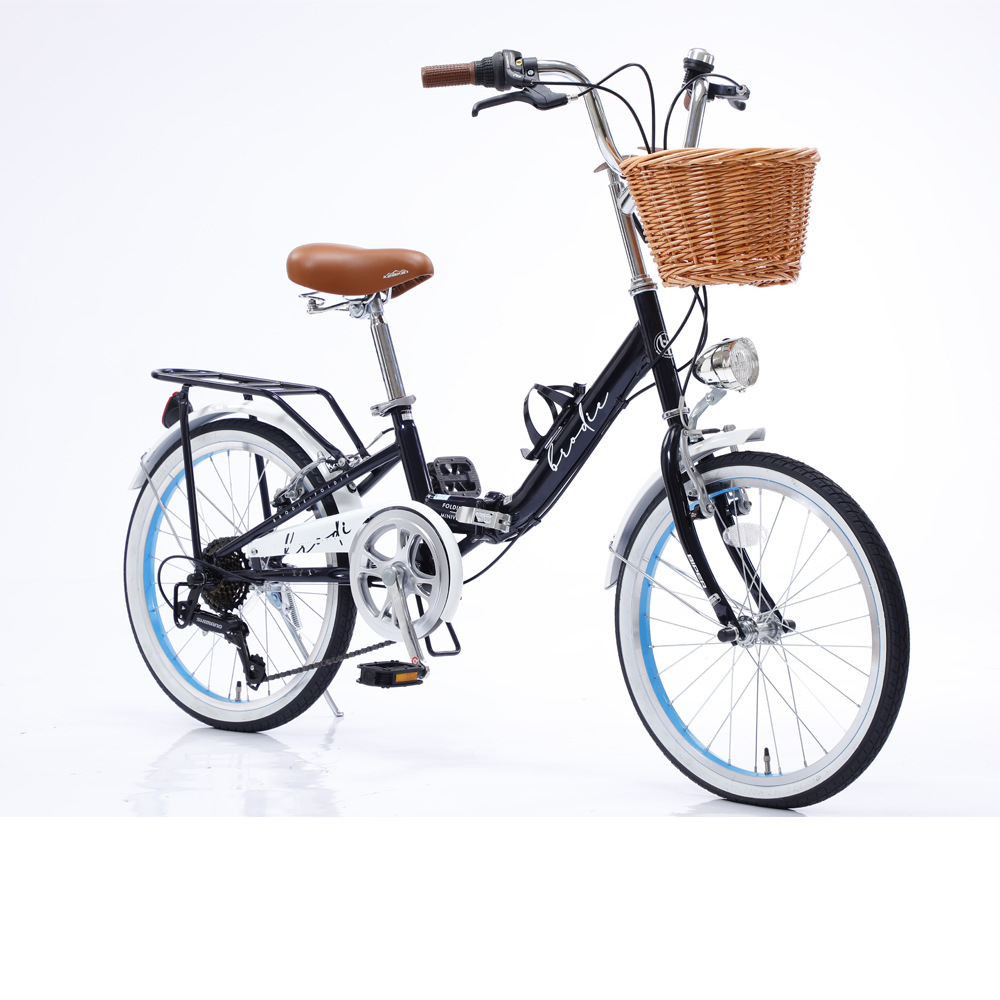 20寸现货折叠自行车淑女自行车城市通勤变速自行车