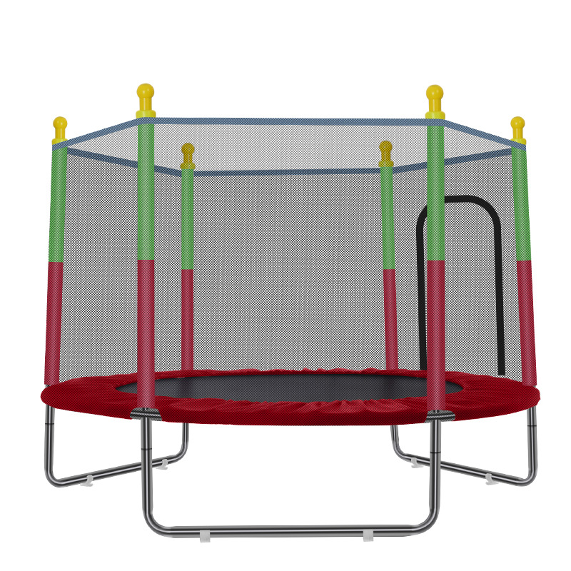 蹦蹦床家用儿童室内小孩宝宝跳跳床蹭蹭床家庭小型扶手护网弹跳床