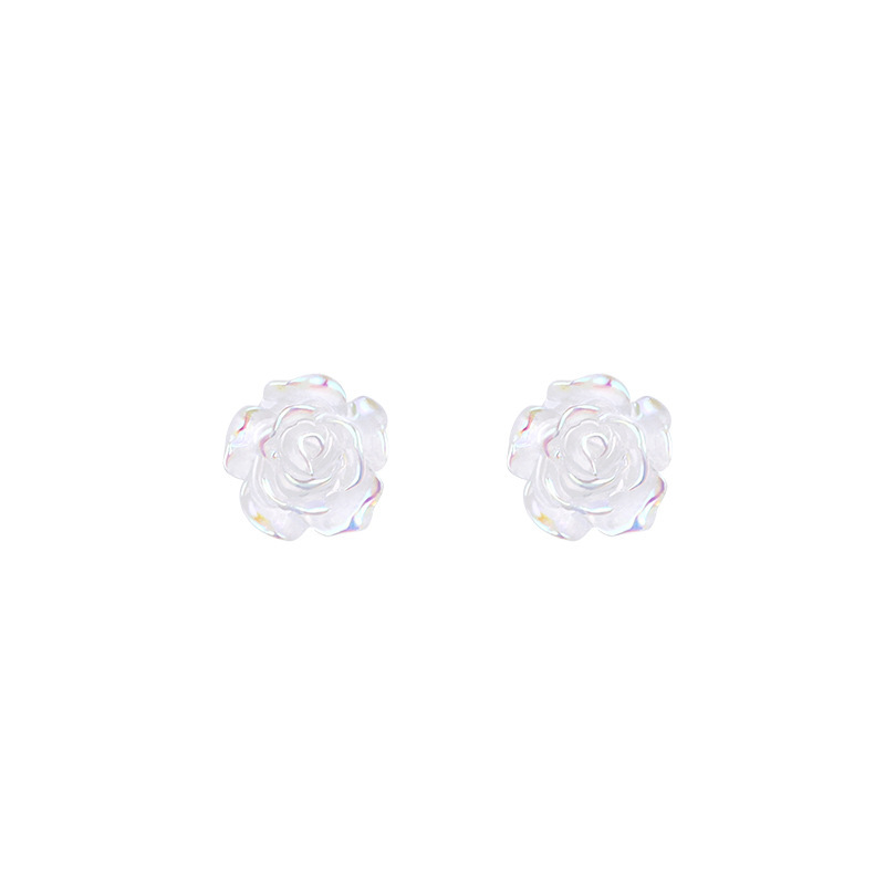 New S925 Silver Needle Stud Earrings Fashion Pearl Hot Earrings Fairy Fresh Simple Temperament Jewelry Wholesale Female