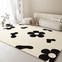 地毯客厅ins风高级感茶几毯家用脚垫房间防滑卧室床边毯地垫