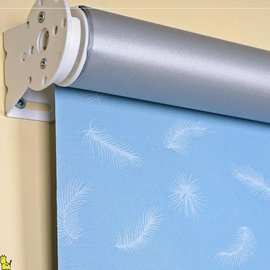窗帘卷拉式全遮光2021客厅拉卷式厕所卫生间厨房上下升降卷帘
