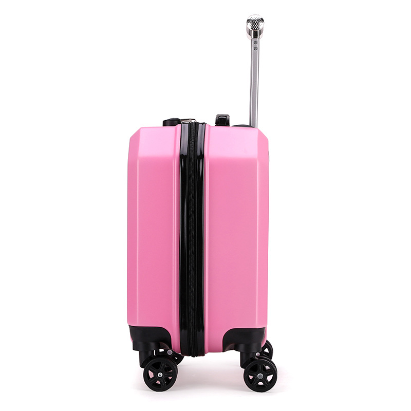 Children's Trolley Case Printable Logo18-Inch Children's Frosted Surface Password Luggage Short-Distance Suitcase Boarding Bag