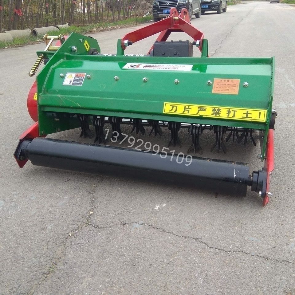 秸秆粉碎还田机四轮拖拉机玉米棉花药材秸秆杂草粉碎还田机灭茬机