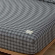 全棉床笠罩纯棉单件床罩防滑床垫保护罩水洗棉全包床单防尘罩