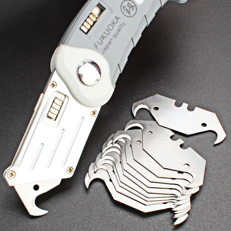 小勾刀钩刀折叠重型美工刀电工刀壁纸刀牛角刀刀片工具刀具