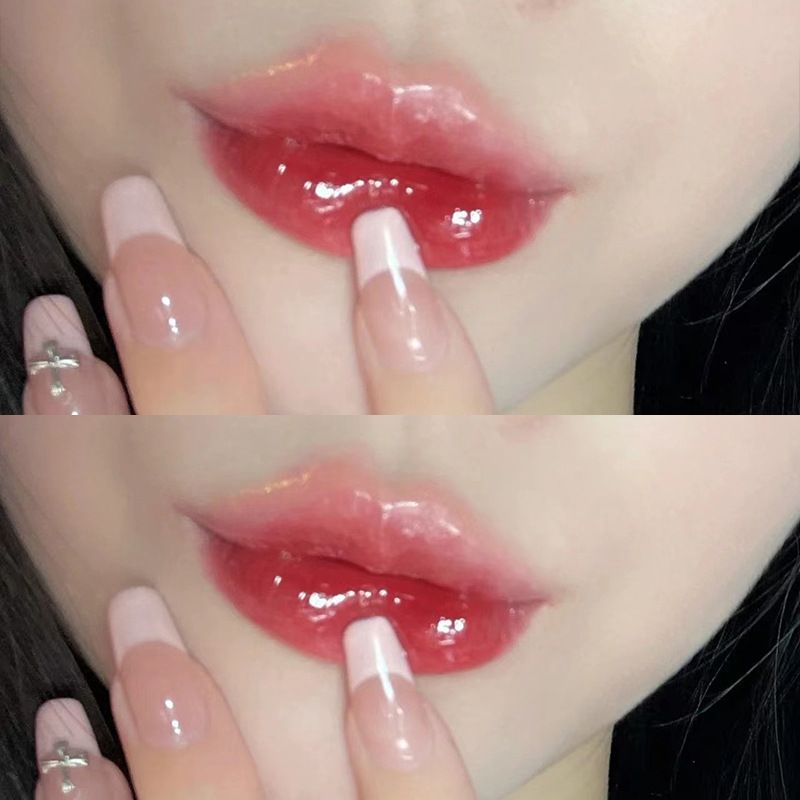 Daimanpu Trendy Cool Cute Pet Lip Lacquer Water Light Lipstick Female Non-Stick Greasy No Stain on Cup Cheap Student Lip Gloss D143