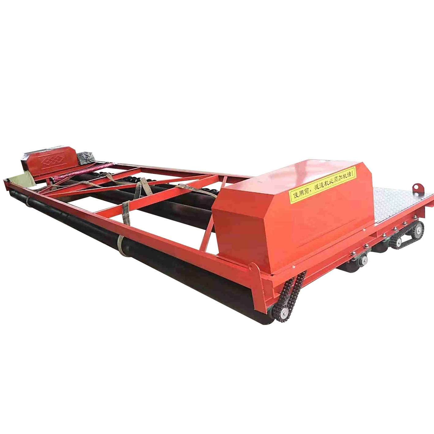 6米三轴8棒混凝土摊铺机 水泥地面震动整平机 电动滚轴式摊平机