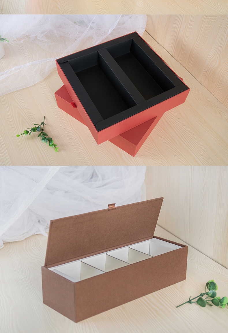 精美硬纸板礼品盒通货 天地盖礼盒 加厚产品包装盒彩印化妆品礼盒