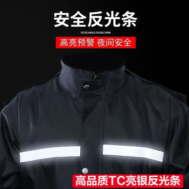 One Piece Dropshipping Raincoat Wholesale Men and Women Anti-Rainstorm Whole Body Rain Pants Suit Adult Electric Car Motorcycle