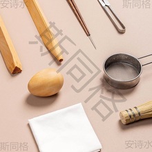 和果子工具和菓子茶果子工具套装练切三角棒模具压花筷针制作