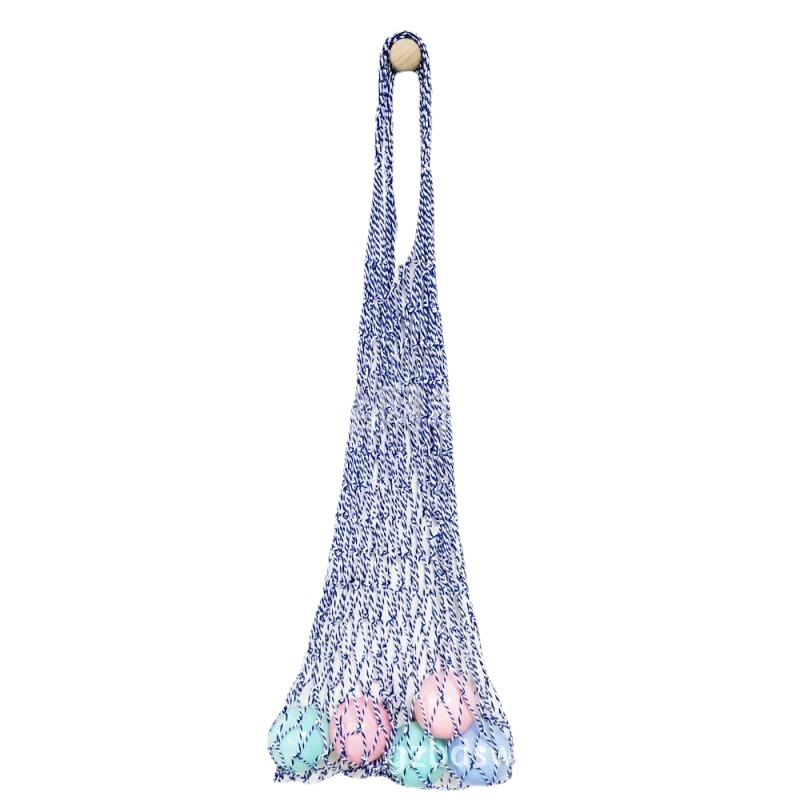 韩国ins编织网兜沙滩购物街拍棉网袋镂空手提可肩背渔网兜