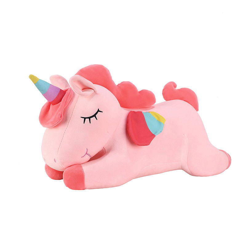 Creative Unicorn Doll Plush Toys Ragdoll Doll Cute Sleeping Pillow for Girl Factory Wholesale