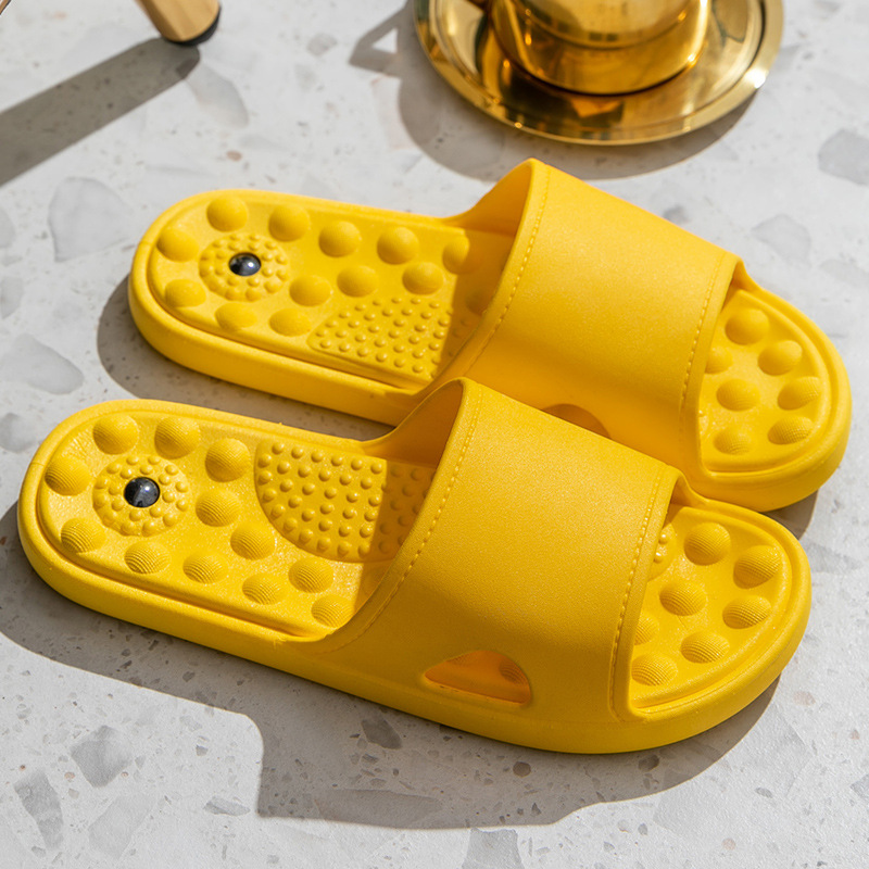 New Couple Household Bathroom Slippers Home Wholesale Summer Foot Indoor Bathroom Massage Slippers