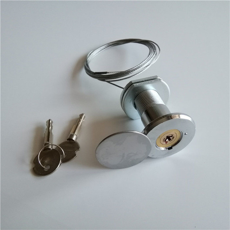 厂家直销通用车库门应急锁手动锁遥控电动车库应急锁卷帘门铜锁芯