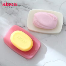 日本AISEN沥水香皂盒创意设计浴室洗漱台双层大号手工皂洗脸皂盒
