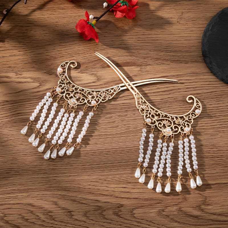 Han Costume Hairpin Accessories Tuinga Top Crown Hair Accessories Set National Style Tang Song Ming Antique Accessories Xiuhe Headdress Ancient Costume