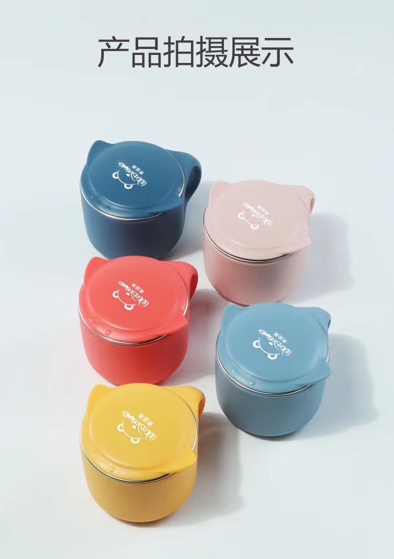 维迪熊316不锈钢水杯儿童喝水杯幼儿园男女宝宝不锈钢水杯