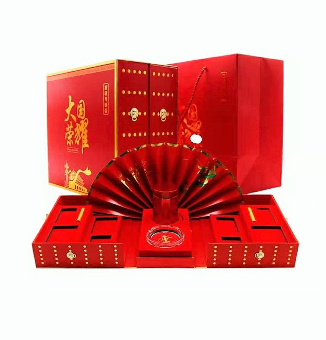 大国荣耀中华礼盒华子礼品盒南京礼盒中国风抖音礼盒厂家现货批发
