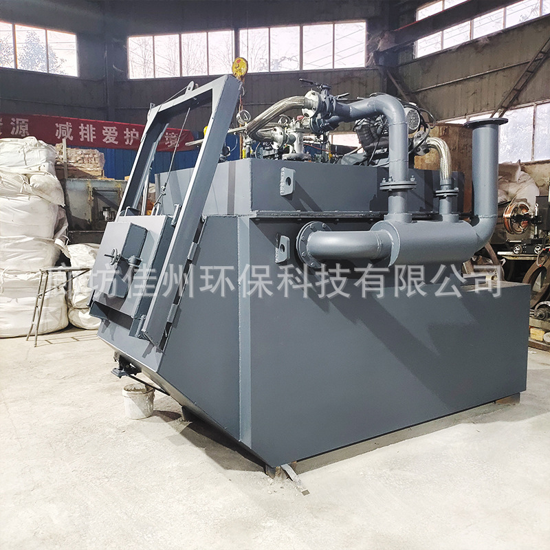 安康生物质化铝炉 18吨坩埚熔铝炉 熔铝合金炉配蓄热保温炉