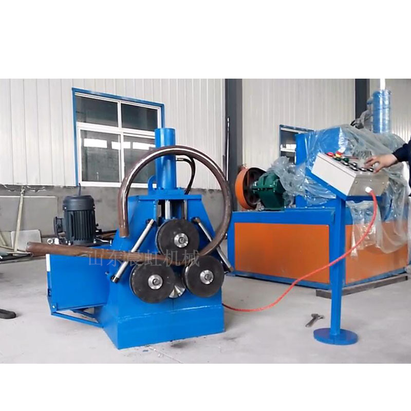 圆管液压滚圆机 角铁盘圆机 三轮型材卷圆机-阿里巴巴