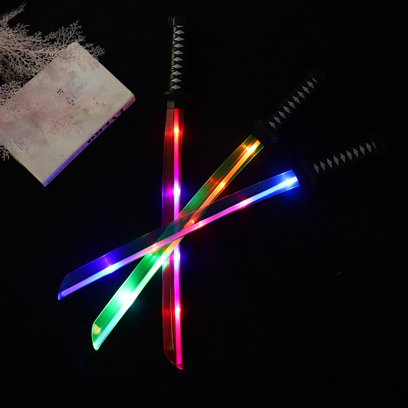 音乐刀剑重力感应闪光刀七彩剑儿童玩具发声带音乐刀玩具批发061