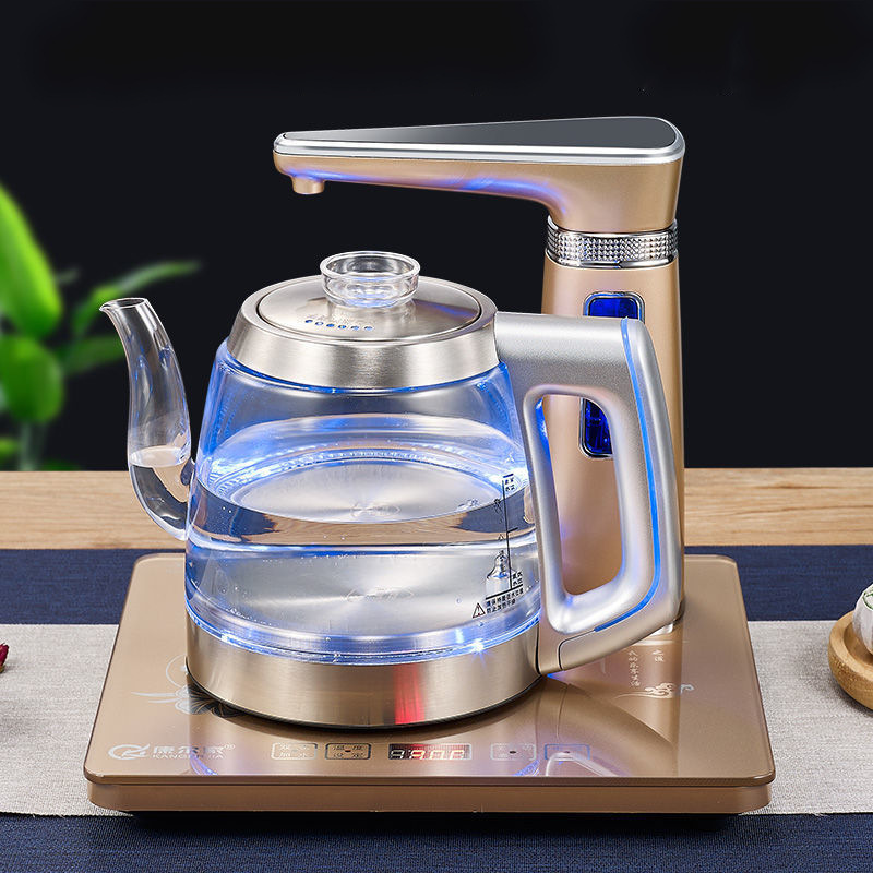 自动上水壶抽水电热水壶烧水器续水烧水壶多功能一体茶具套装代发