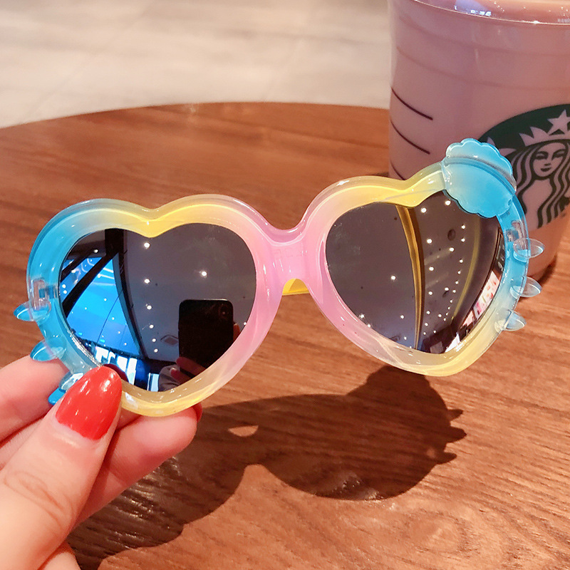 Children's Sunglasses Girls' Cute Kid's Cartoon Sunglasses Men's Trendy Baby Sunglasses Sunglasses Factory Wholesale