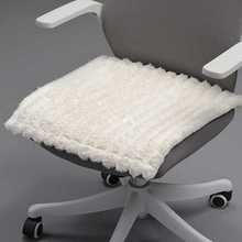 毛绒单人沙发垫连体座椅垫脚踏垫子防滑四季通用单个沙发盖布坐垫