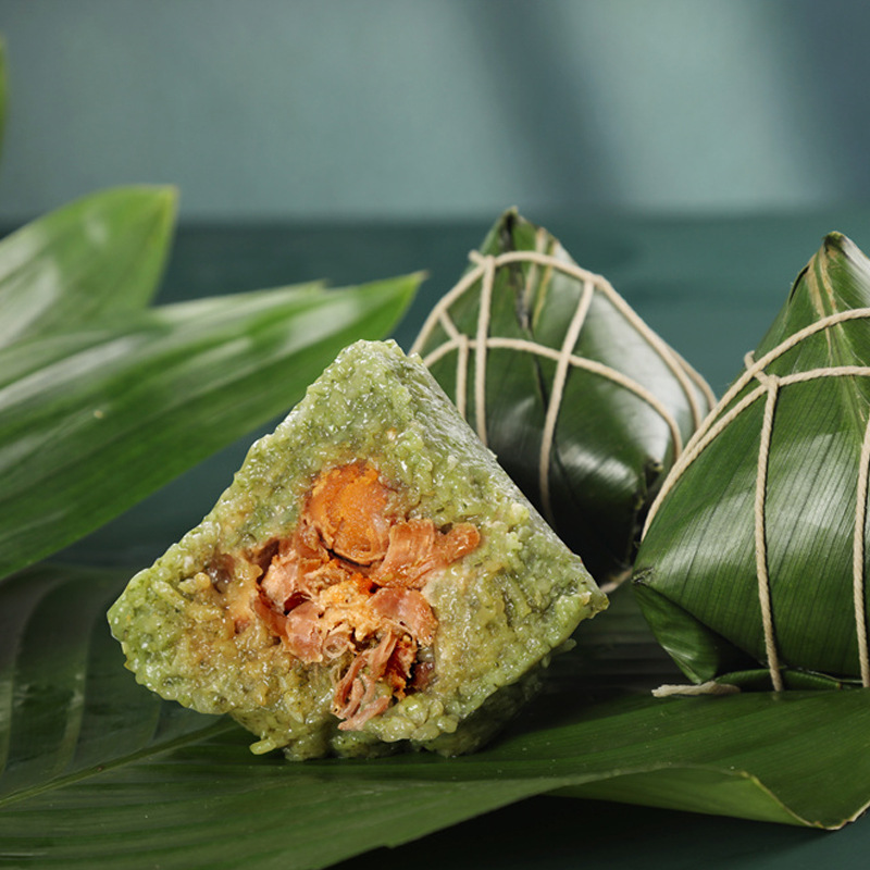 一件代发 海南大肉粽端午粽子250g/只现货批发咸蛋黄肉粽龙泉人