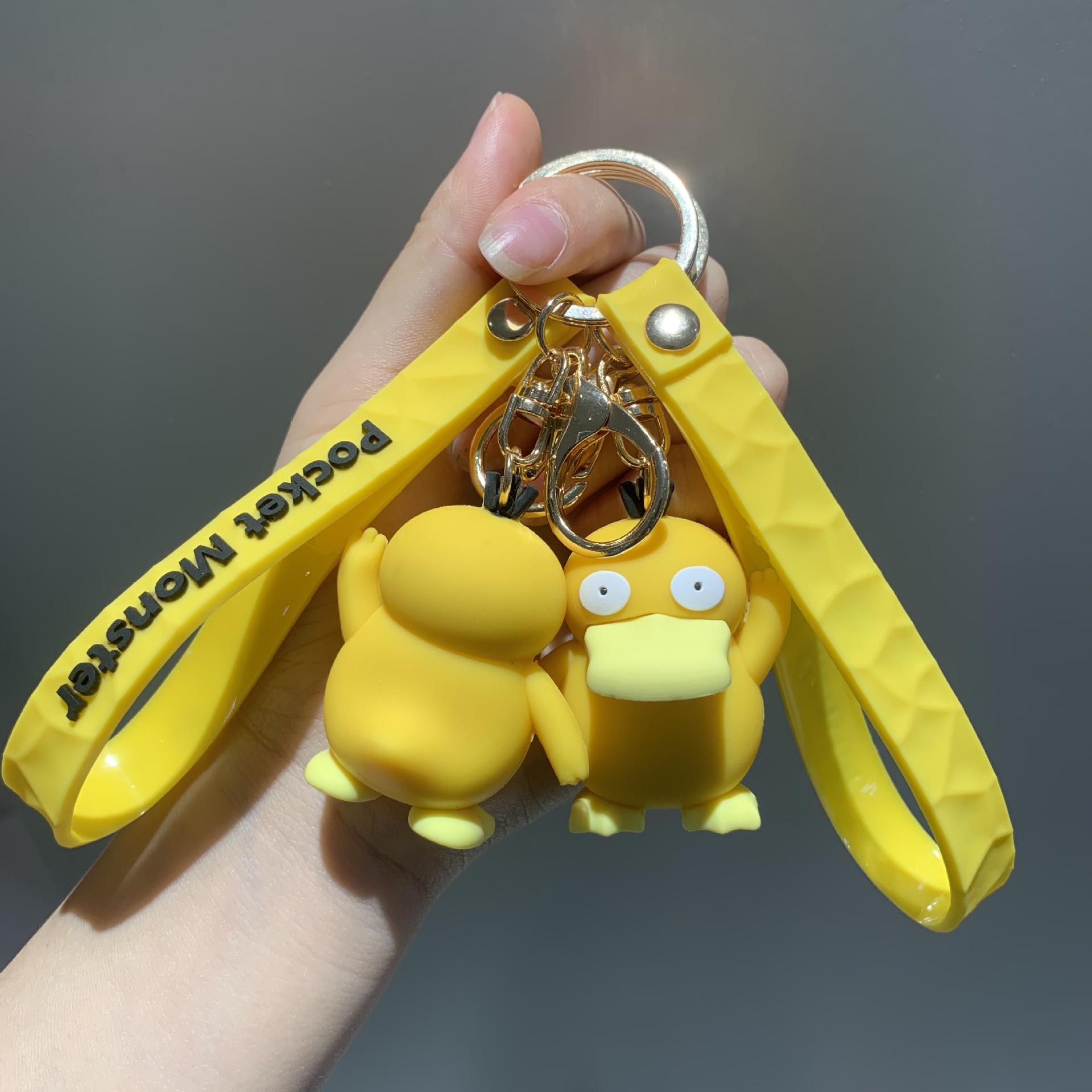 Cute Pikachu Doll Key Pendants Cartoon Doll Backpack Ornaments Pokémon Creative Key Pendants