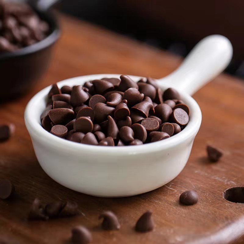巧克力豆烘培专用巧乐思耐高温巧克力水滴西点蛋糕店必备零食批发