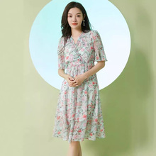 深圳品牌MOLIKAOLI夏改良自国风裙子莫利凯利新中式服装直播货源