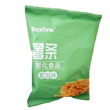 盐焗味薯条海底捞同款小零食ricefine卷卷脆薯乐圈炭烤牛排米立方