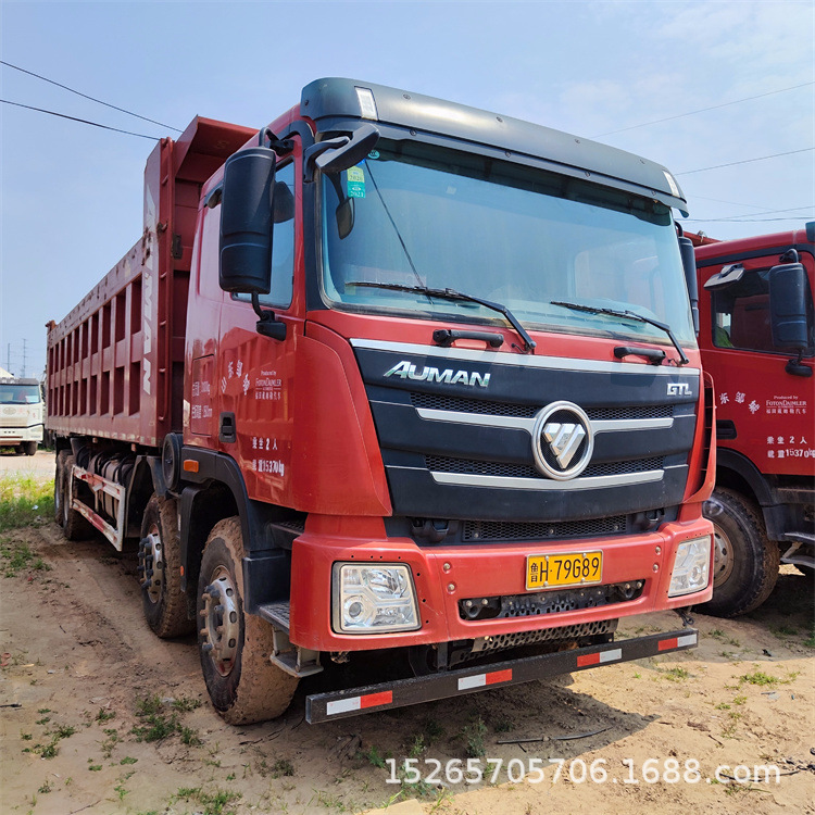 合规出口二手后双桥自卸车 批发出售渣土后翻车 渣土后翻自卸车