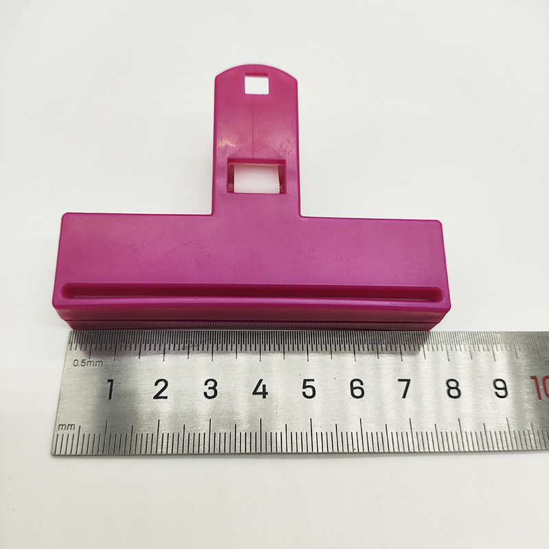 Back Magnetic Iron Hand Account Clip Simple and Convenient Office Folder Long Tail Ticket Clips Magnetic Clip Wholesale