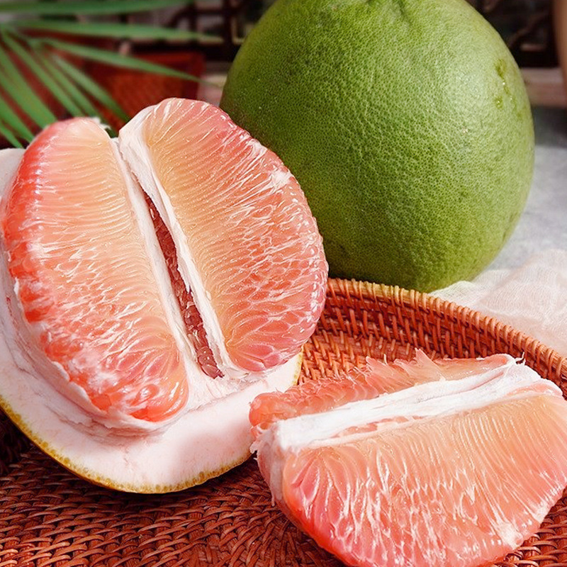 进口泰国金柚 代发1/2个彩箱青皮柚子翡翠蜜柚新鲜应季水果非红肉