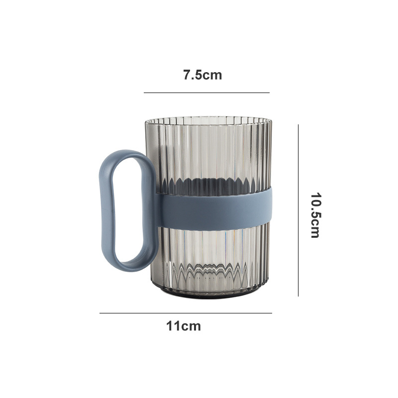 Light Luxury Transparent Gargle Cup Simple Ins Couple Cups Student Tooth Mug Dormitory Wash Cup Wholesale 0415