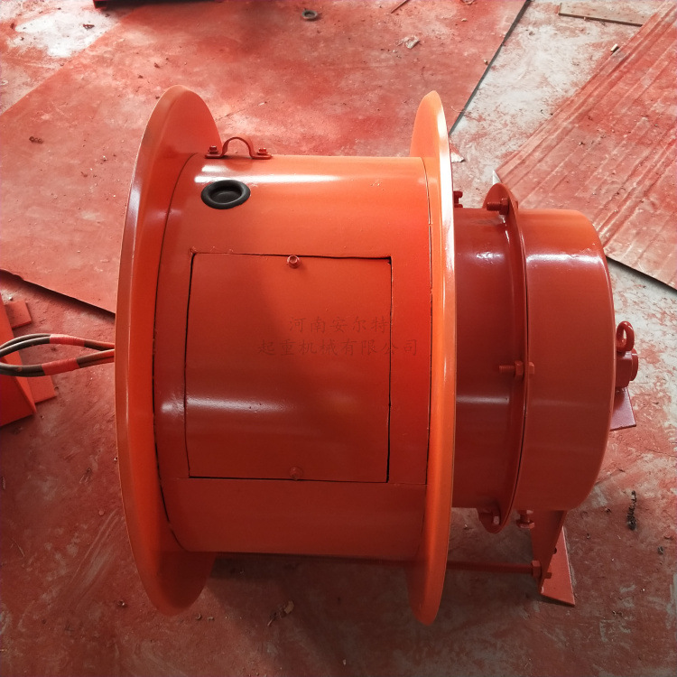 电缆卷筒起重机龙门吊行车天车电磁吸盘滑环内装弹簧式电缆卷筒