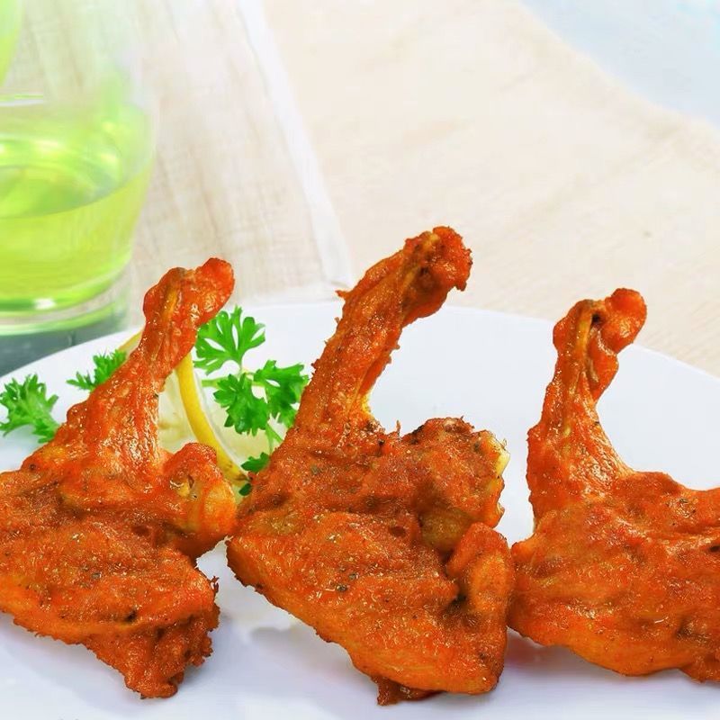 半成品食品地摊批发奥尔良鸡锁骨鸡叉骨脆鸡锁骨油炸烧烤油炸食品