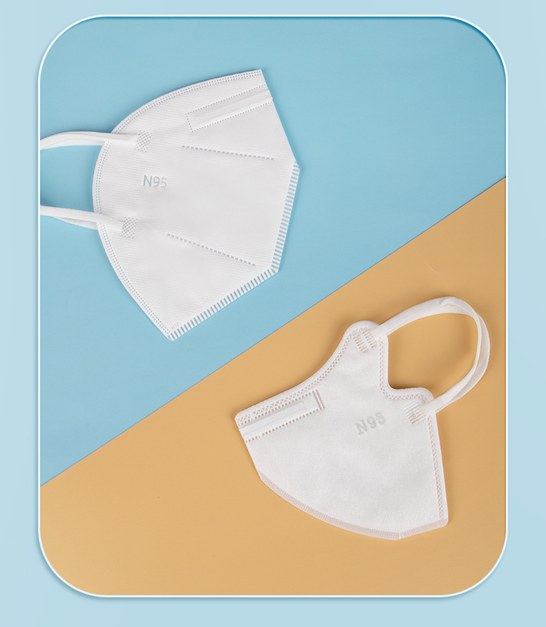 海氏海诺n95型医用防护口罩医疗级别一次性3d立体成人儿童白色