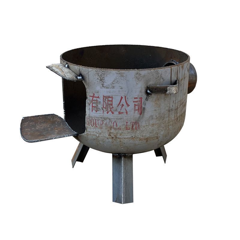 煤气罐改装柴火炉柴火灶农村家用加厚烧木柴移动灶野营炉具子地锅
