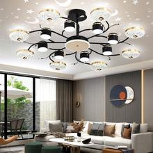 Scandinavian creative living room lamp chandelier simple net